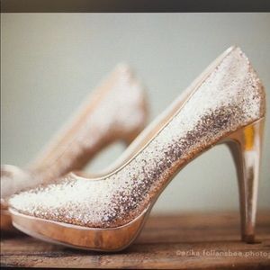 Sparkly heels